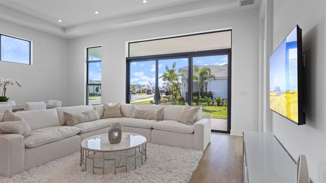 Furnished interior view inside a new home in Cove Royale, Stuart (Image 19).