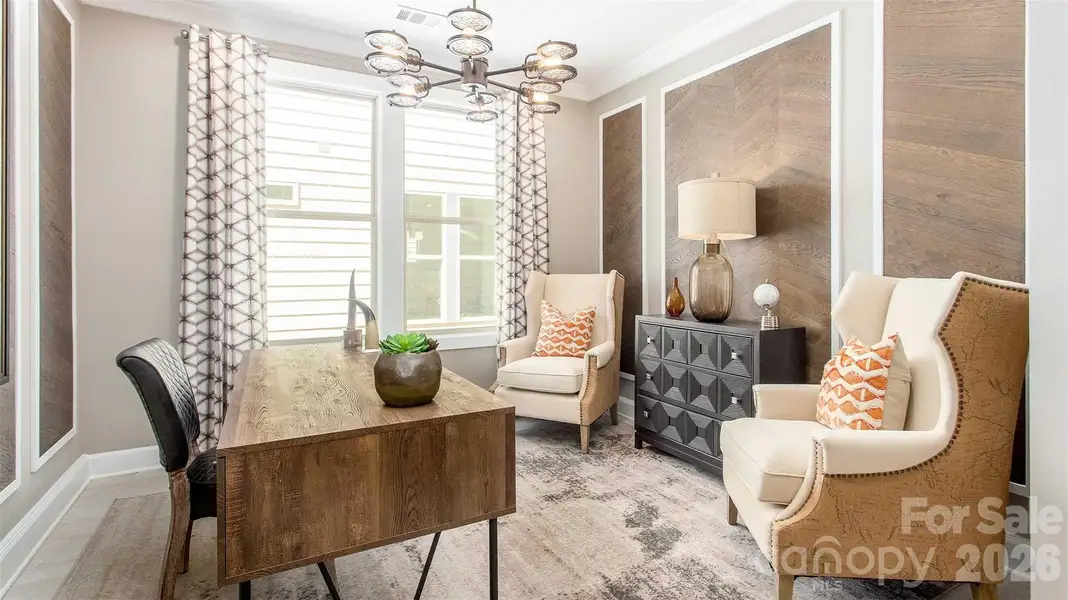 Furnished interior view inside a new home in Handsmill on Lake Wylie, York (Image 9).