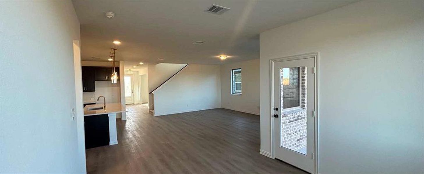 Open Kitchen-Living-Dining Room Construction Progress