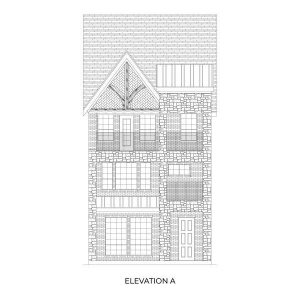 Representative rendering of the exterior for the Cypress R by First Texas Homes (Image 2). Representative rendering of the exterior for the Cypress R by First Texas Homes (Image 2).