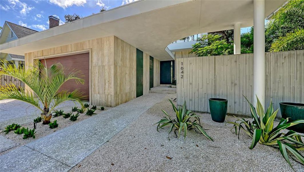 Exterior details and patio area of a home in , Sarasota (Image 38). Exterior details and patio area of a home in , Sarasota (Image 38).