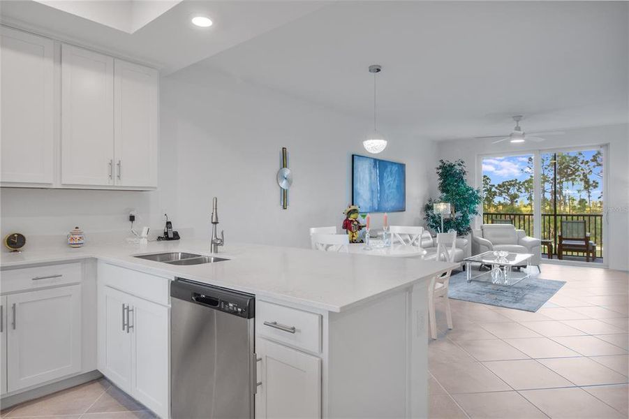 Furnished interior view inside a new home in , Venice (Image 10).