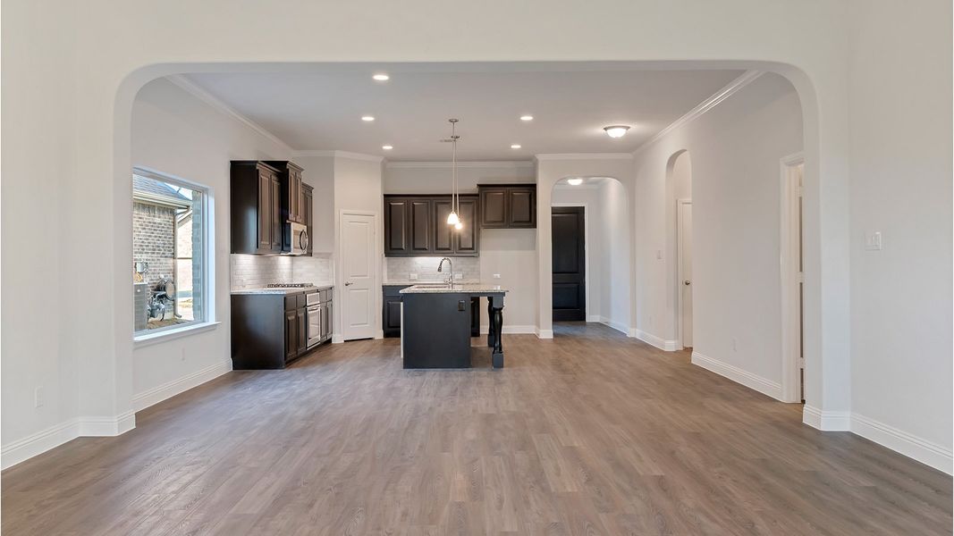 Furnished interior view inside a new home in Morningstar, Aledo (Image 12).