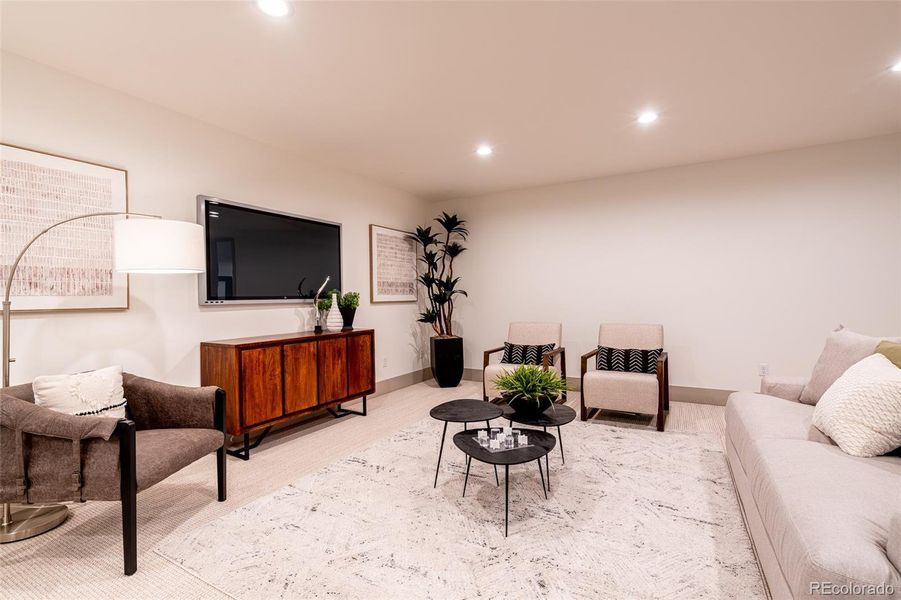 Furnished interior view inside a new home in , Denver (Image 3).