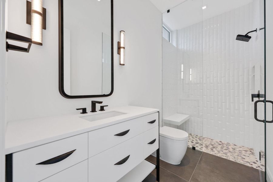 Furnished interior view inside a new home in , Delray Beach (Image 14). Furnished interior view inside a new home in , Delray Beach (Image 14).