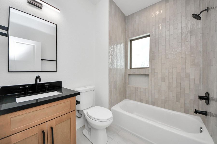 Furnished interior view inside a new home in , Houston (Image 10).