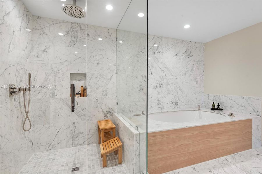 Furnished interior view inside a new home in , Bay Harbor Islands (Image 30).