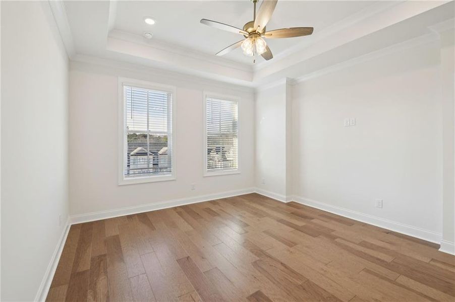 Spacious, unfurnished interior of a new home in Ward's Crossing Townhomes, Johns Creek (Image 62).