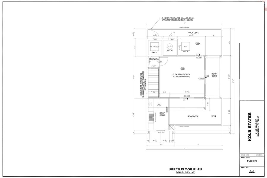 2D floor plan layout of this home in , Houston, TX (Image 6).