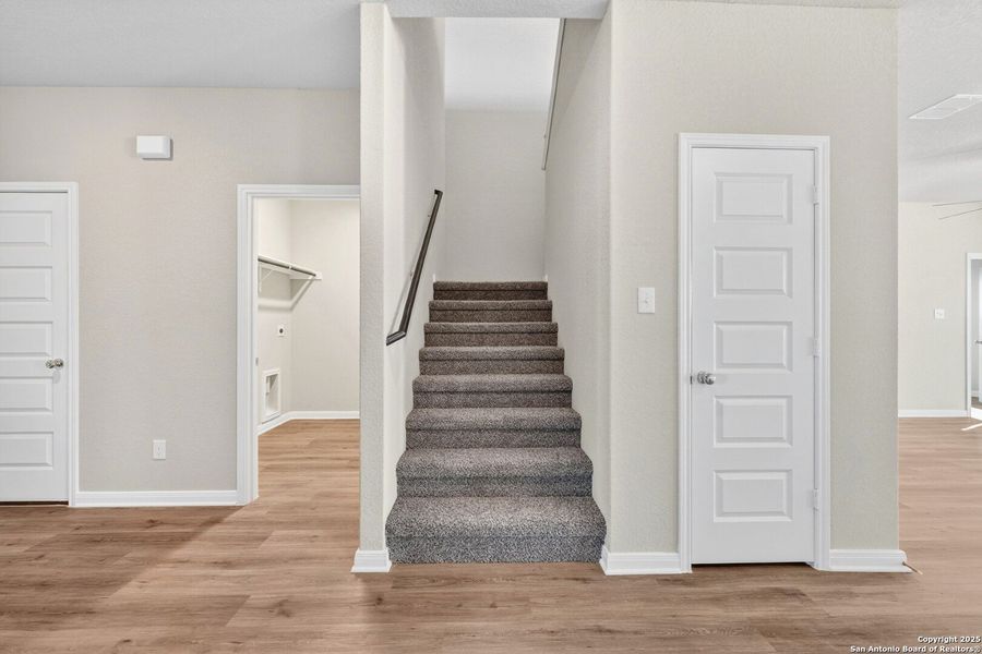 Spacious, unfurnished interior of a new home in Paloma Park, Converse (Image 16). Spacious, unfurnished interior of a new home in Paloma Park, Converse (Image 16).