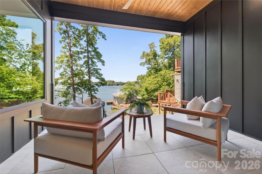 Exterior details and patio area of a home in , Norwood (Image 23).