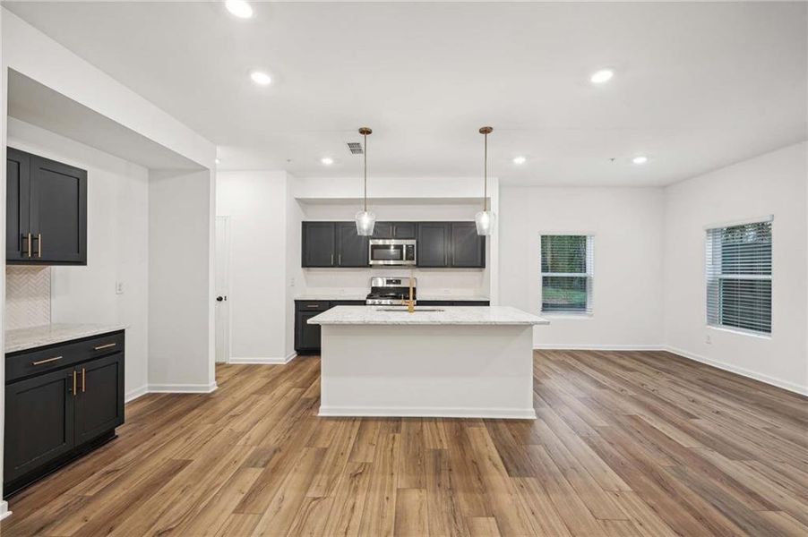 Furnished interior view inside a new home in Laurelwood, Douglasville (Image 3).
