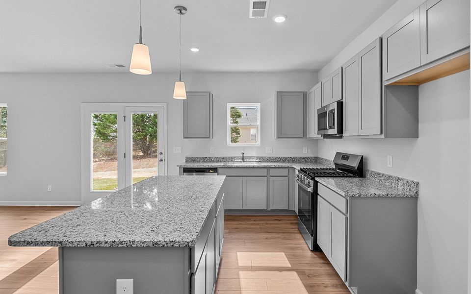 Furnished interior view inside a new home in Bell West, Kernersville (Image 10).