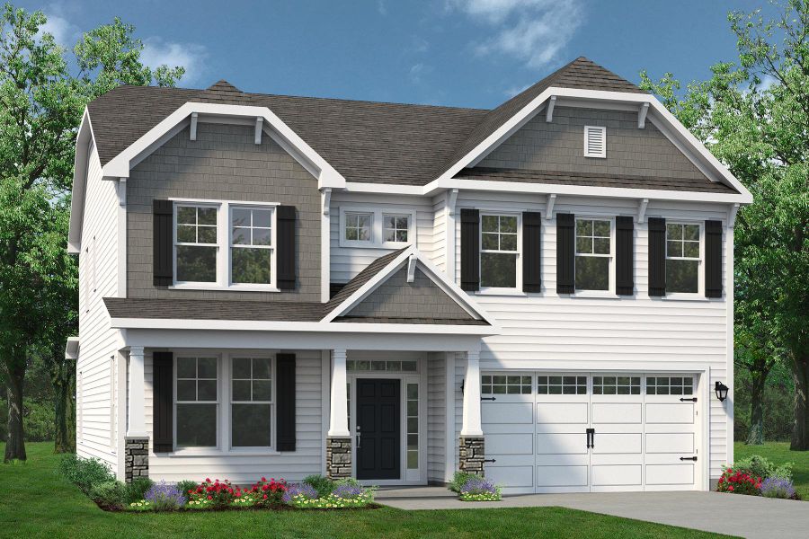 Representative exterior photo of a completed home built from the The Waverunner by Chesapeake Homes in Coastal Club of the Carolinas, Calabash, NC (Image 23).