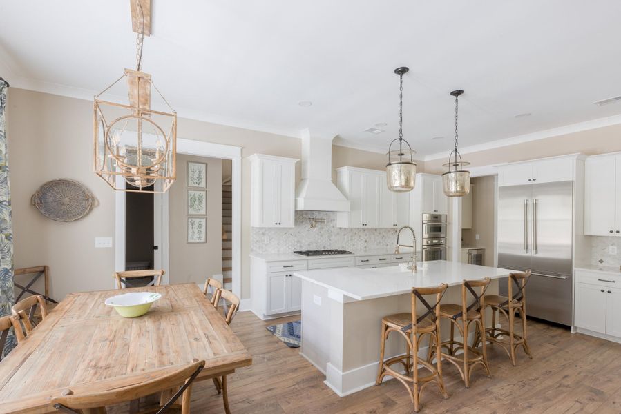 Furnished interior view inside a new home in , Ravenel (Image 6).