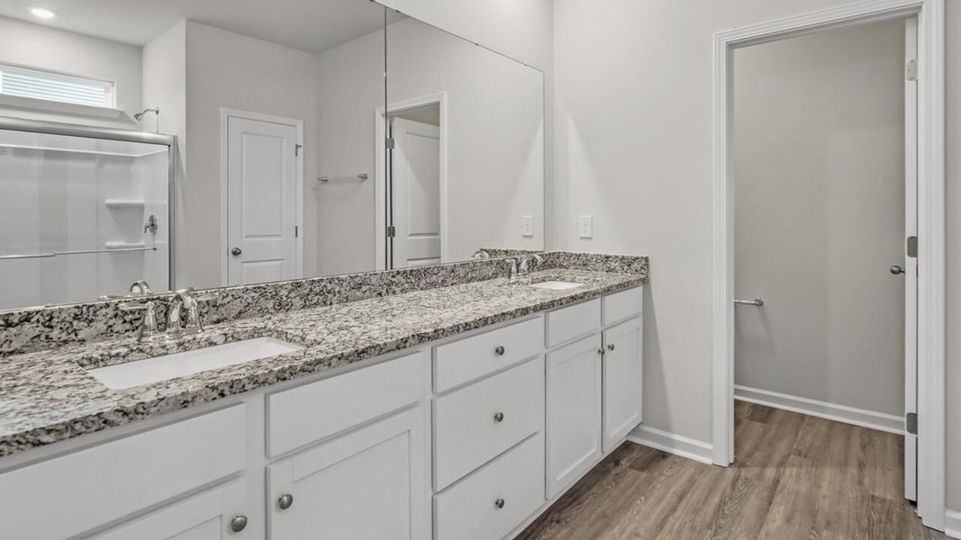 Furnished interior view inside a new home in Grayson Park, Leland (Image 10).