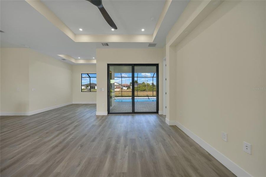 Spacious, unfurnished interior of a new home in , Cape Coral (Image 16). Spacious, unfurnished interior of a new home in , Cape Coral (Image 16).
