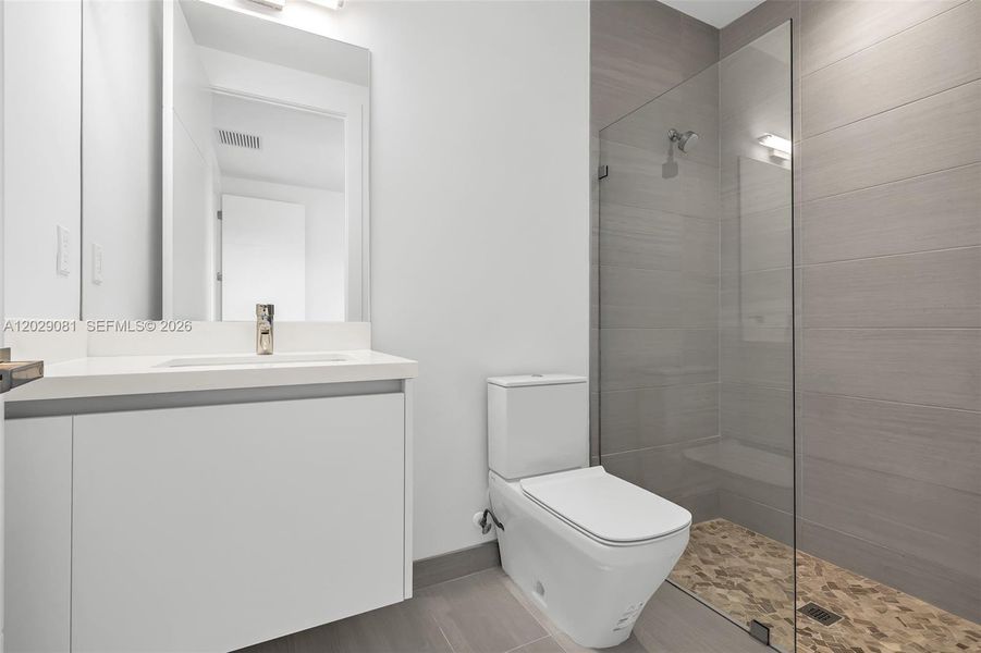 Furnished interior view inside a new home in , Weston (Image 7).