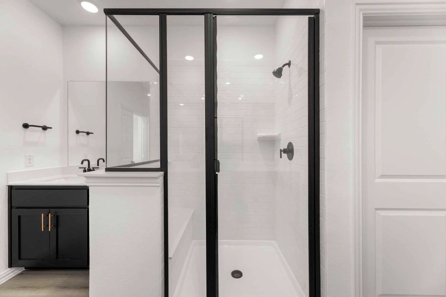 Primary Bathroom featuring the Noir Collection Primary Bathroom featuring the Noir Collection