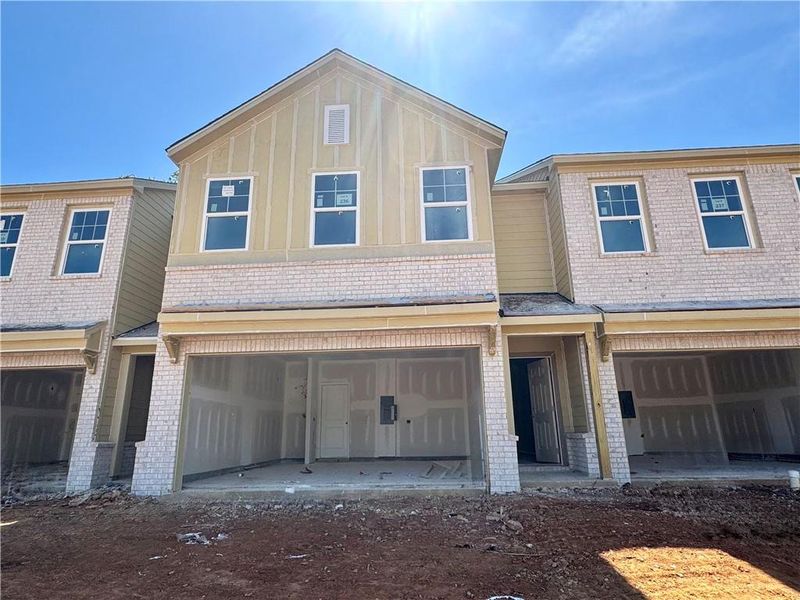 In-progress construction of a new home in Eastlyn Crossing, Flowery Branch, GA (Image 27).