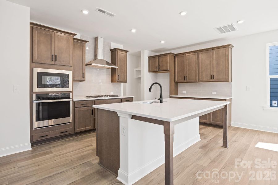 Furnished interior view inside a new home in Farms at Bellingham, Mooresville (Image 7).