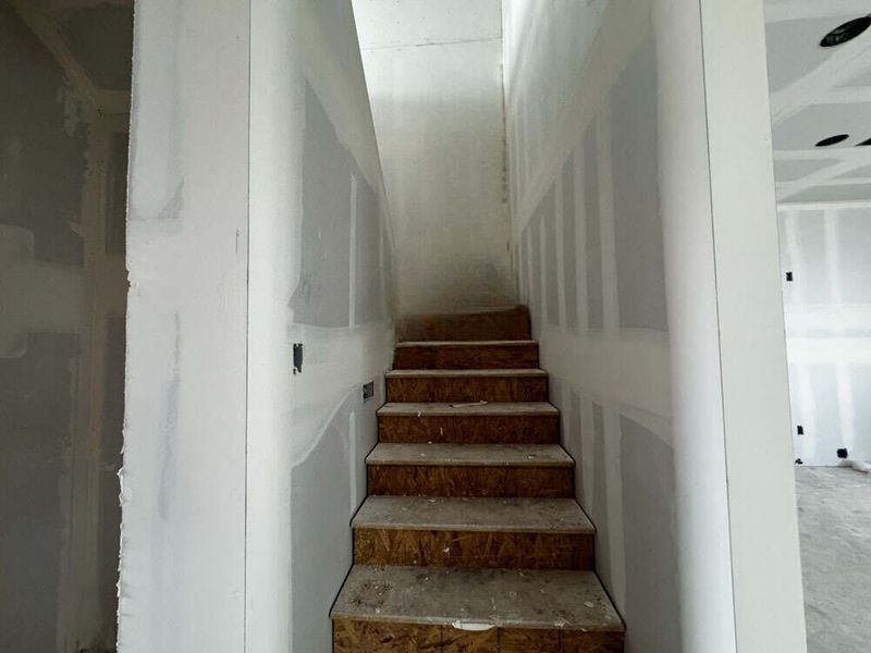 Stairs to second floor