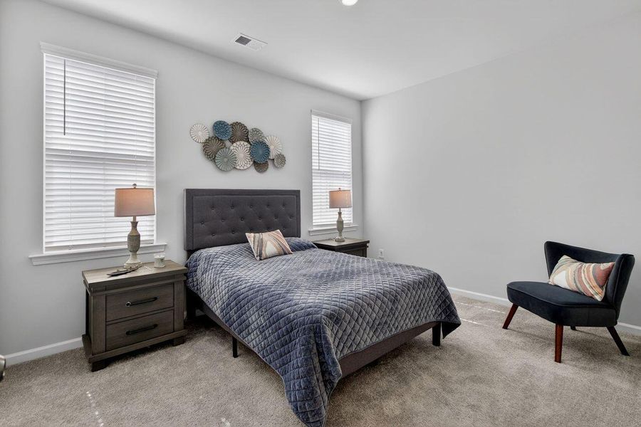 Furnished interior view inside a new home in Sweetgrass at Summers Corner, Summerville (Image 32).
