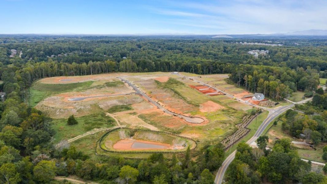 Site preparation for new homesites in Thalley Creek Estates, Cumming (Image 24).