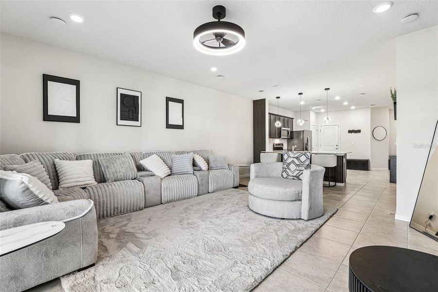 Furnished interior view inside a new home in Belle Haven, Davenport (Image 5).