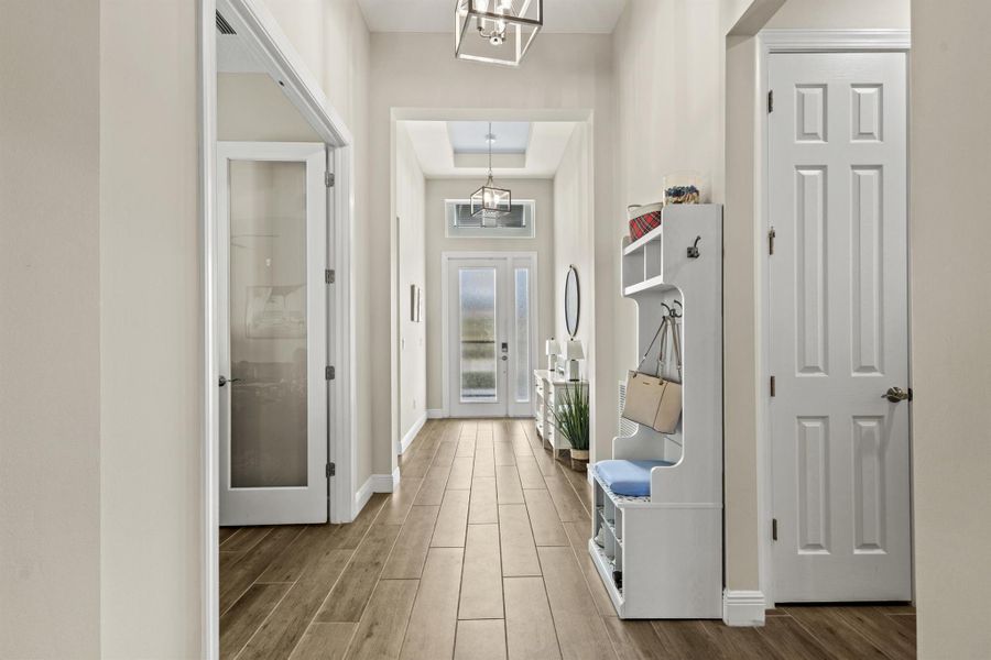 Furnished interior view inside a new home in , Port St. Lucie (Image 41).