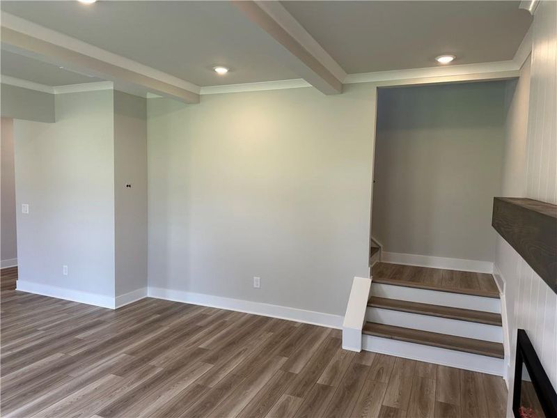 Spacious, unfurnished interior of a new home in Rosewood Lake Estates, Hoschton (Image 88).