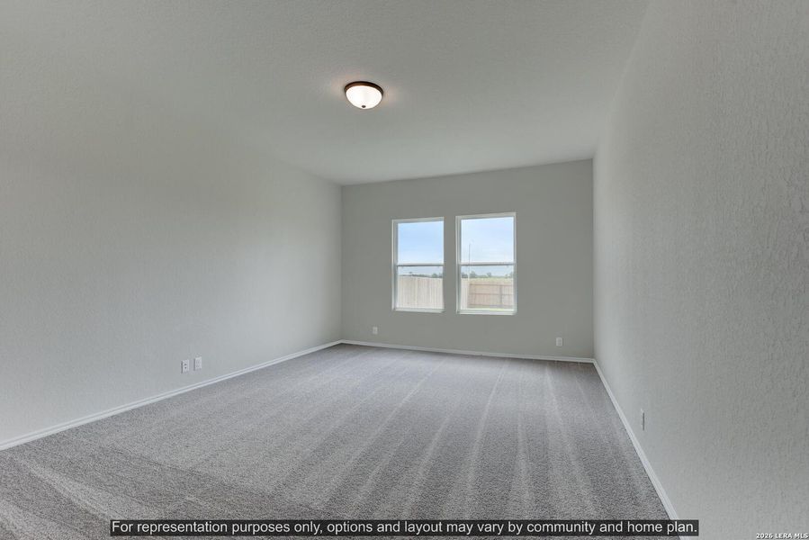 Spacious, unfurnished interior of a new home in The Wilder, Adkins (Image 11).