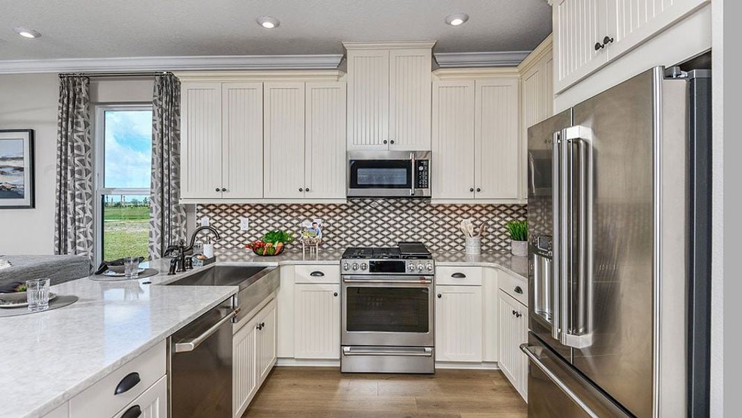 Representative furnished interior of a home built from the Boca Grande by Taylor Morrison in Cassia at Skye Ranch, Sarasota (Image 8).