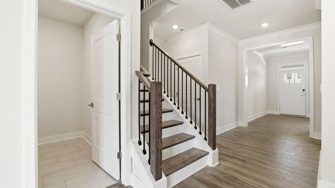 Spacious, unfurnished interior of a new home in Whitehawk Meadows, Travelers Rest (Image 24). Spacious, unfurnished interior of a new home in Whitehawk Meadows, Travelers Rest (Image 24).