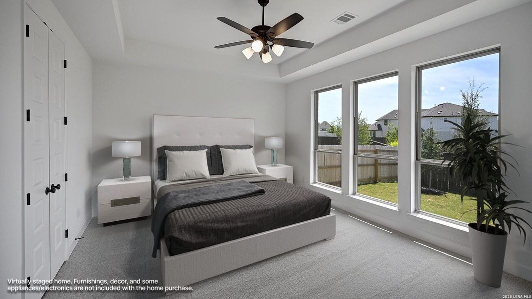 Furnished interior view inside a new home in Corley Farms, Boerne (Image 12).