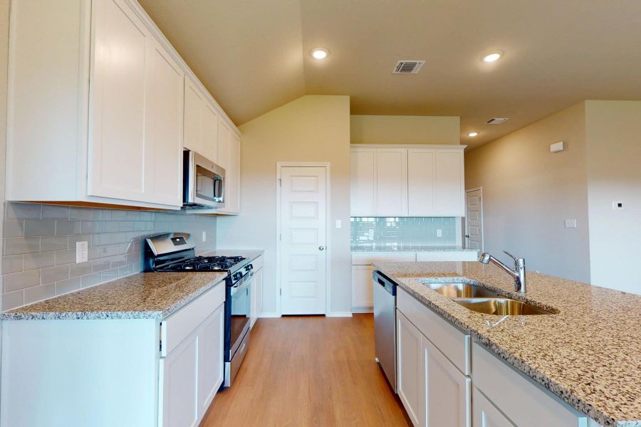 Furnished interior view inside a new home in Carillon, Manor (Image 11). Furnished interior view inside a new home in Carillon, Manor (Image 11).