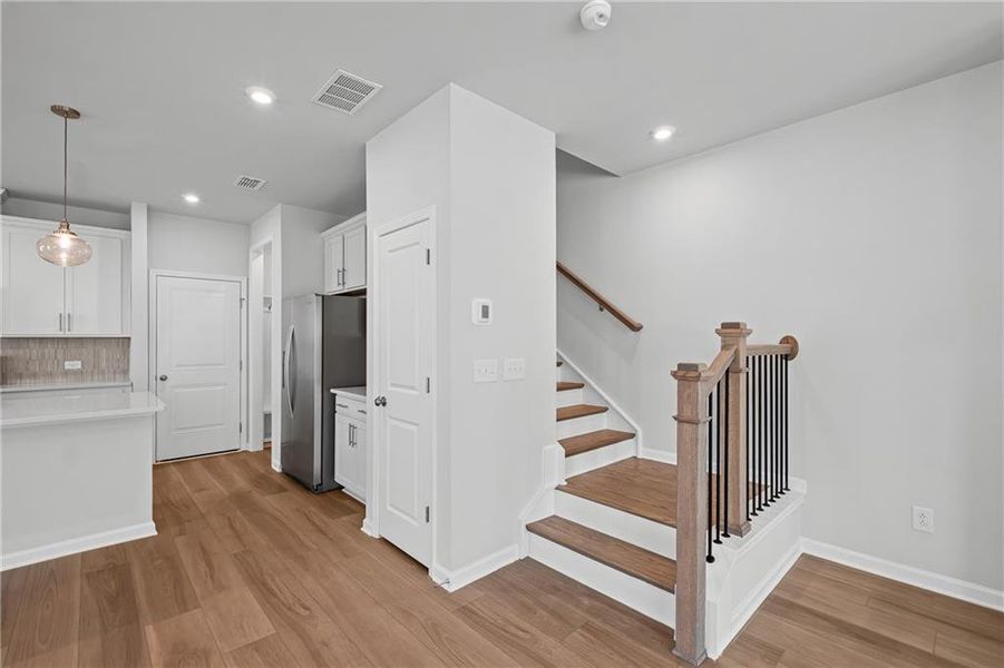 Furnished interior view inside a new home in Adler Springs, Powder Springs (Image 6).