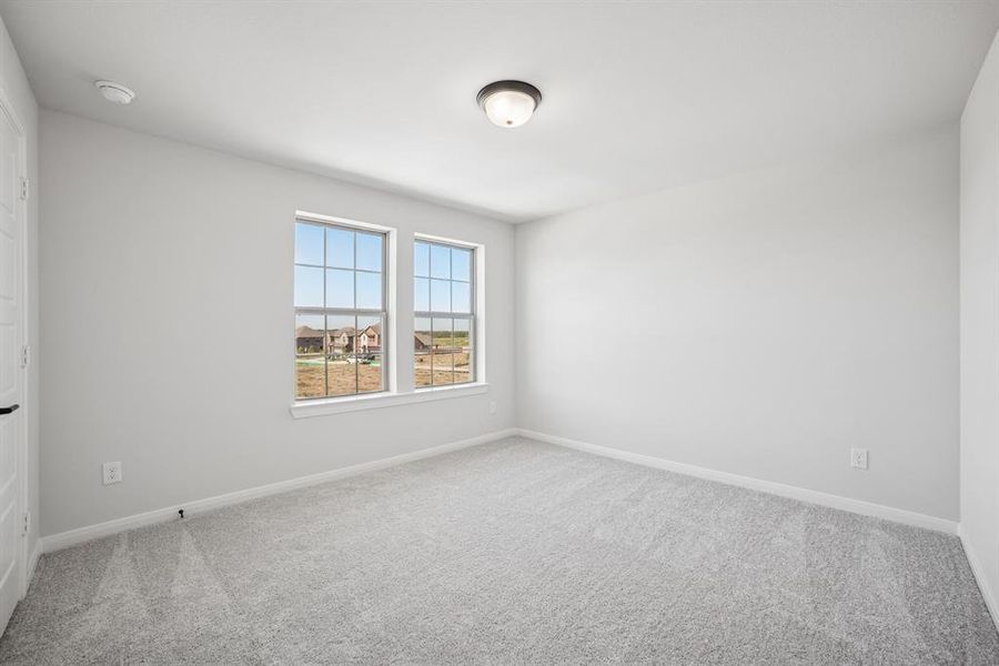 Spacious, unfurnished interior of a new home in Creekshaw – Classic, Royse City (Image 18). Spacious, unfurnished interior of a new home in Creekshaw – Classic, Royse City (Image 18).