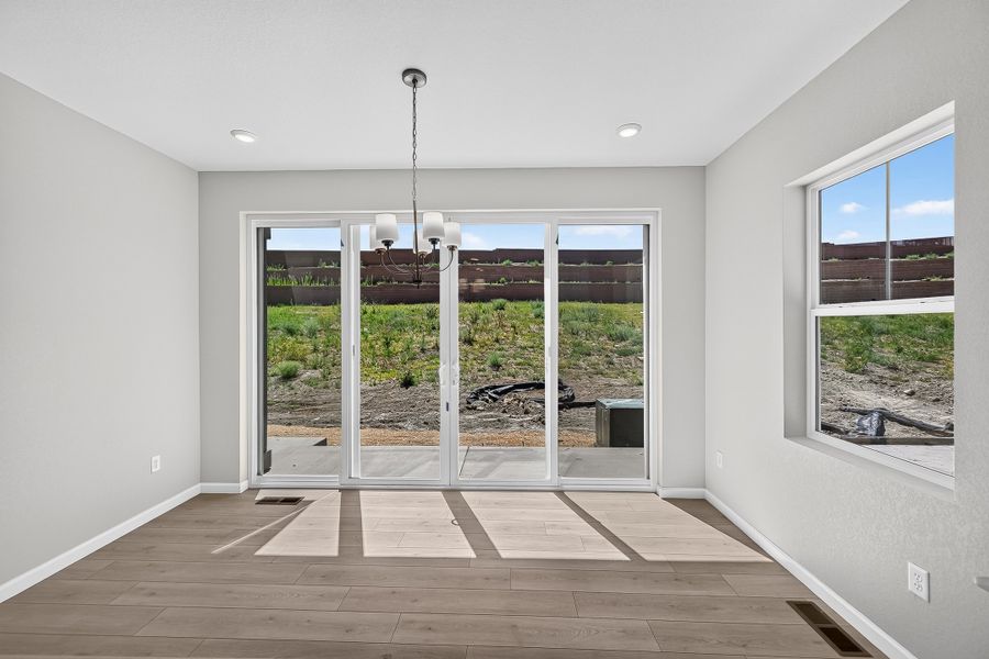 Spacious, unfurnished interior of a new home in Trailstone, Arvada (Image 18).