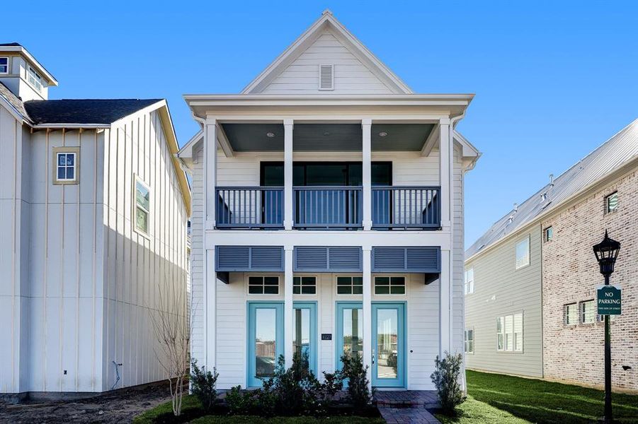 Fantastic Front Porch and Balcony