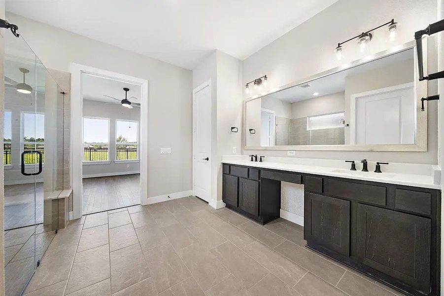 Furnished interior view inside a new home in Chambers Creek, Willis (Image 16).