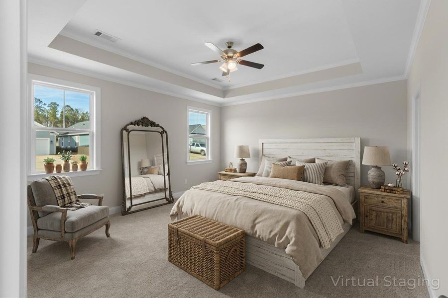 Furnished interior view inside a new home in Tillery Park, Grovetown (Image 14).