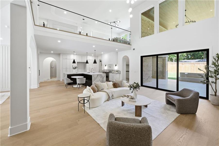 Furnished interior view inside a new home in , Lawrenceville (Image 14).