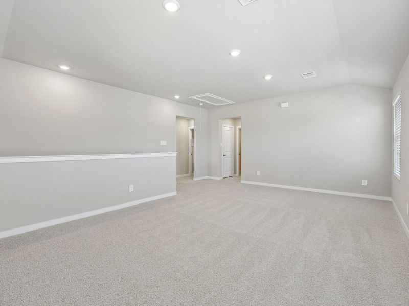 Spacious, unfurnished interior of a new home in Cibolo Hills West - Spring Series, Fort Worth (Image 21).