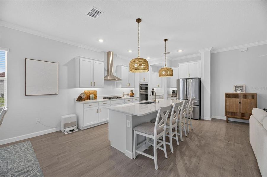 Furnished interior view inside a new home in Southshore Bay Active Adult, Wimauma (Image 11).