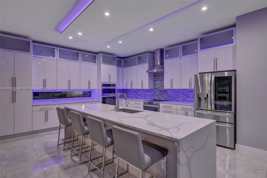 Furnished interior view inside a new home in , Fort Lauderdale (Image 5).