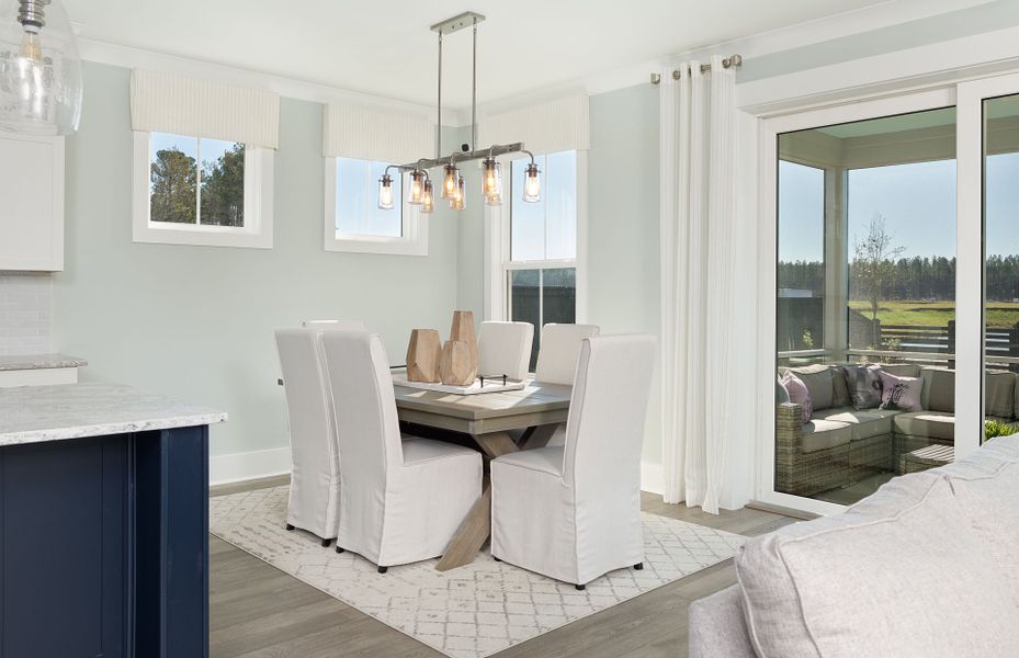 Representative furnished interior of a home built from the Northridge by Pulte Homes in Long Savanna, Charleston (Image 8).