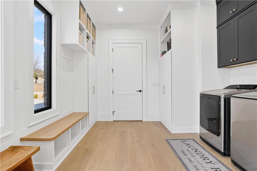 Furnished interior view inside a new home in , Hoschton (Image 47).