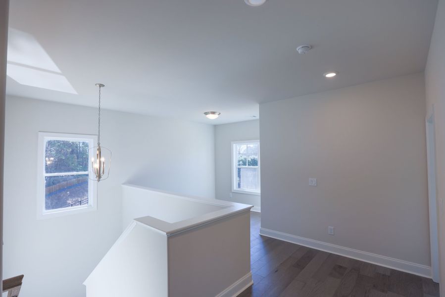 Representative unfurnished interior of a home built from the The Bennett by The Providence Group in Aberdeen, Hoschton (Image 30).