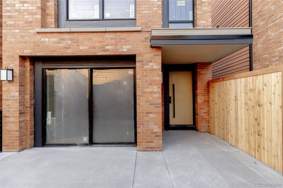 Exterior details and patio area of a home in , Denver (Image 3). Exterior details and patio area of a home in , Denver (Image 3).